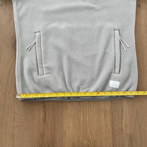 Evo Fleece Jacket Women Small Gray Ballard Polartec Pockets Mock Neck Midlayer - Picture 9 of 14